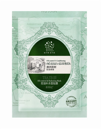 善草紀控油補水面貼膜(22g)